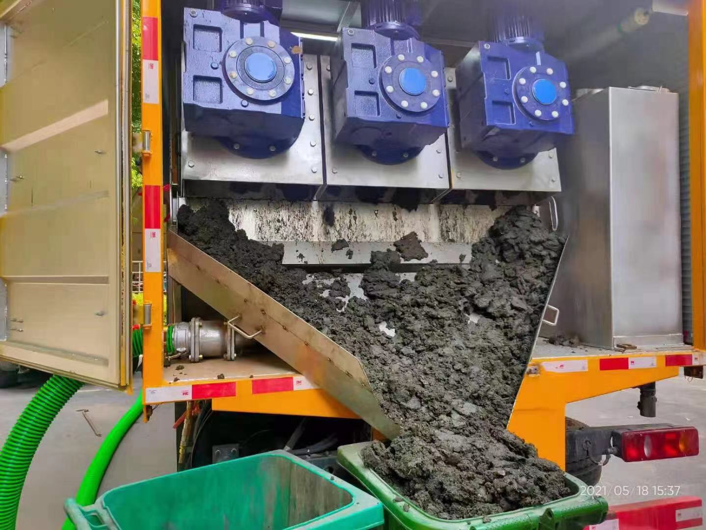 青河化粪池清掏城市维护站-泥浆净化干湿分离处理